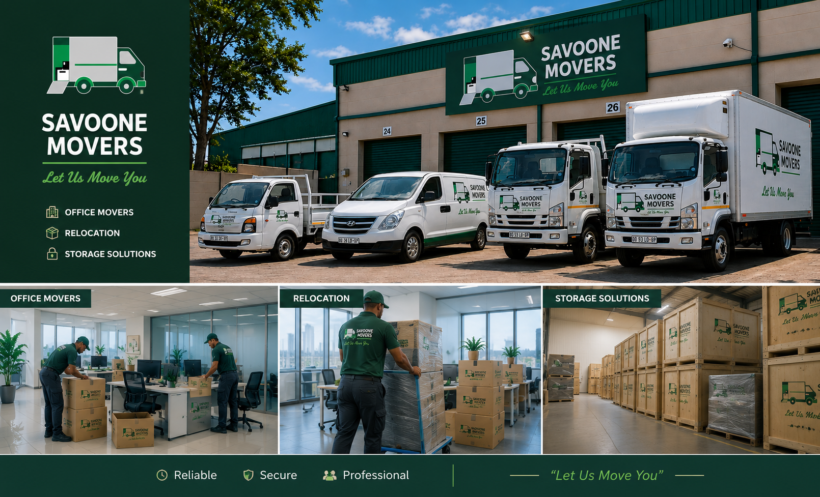 Corporate office removals in Gauteng by Savonne Movers